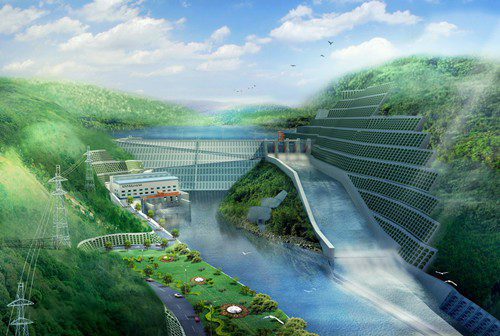 南召老挝南塔河1号水电站项目